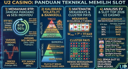 Slot Trending Malaysia 2026: Pilihan Teknikal Terbaik dari U2 Casino